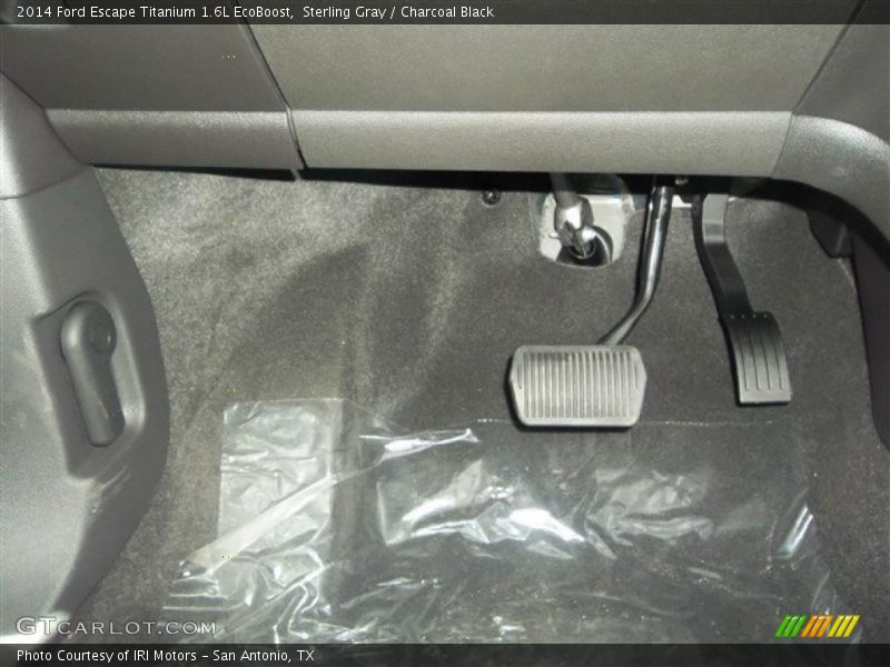 Sterling Gray / Charcoal Black 2014 Ford Escape Titanium 1.6L EcoBoost