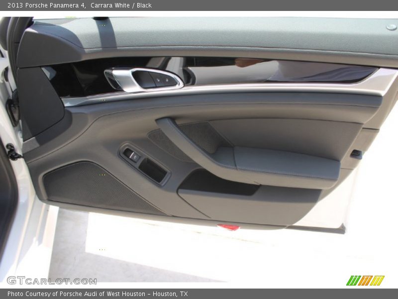 Carrara White / Black 2013 Porsche Panamera 4