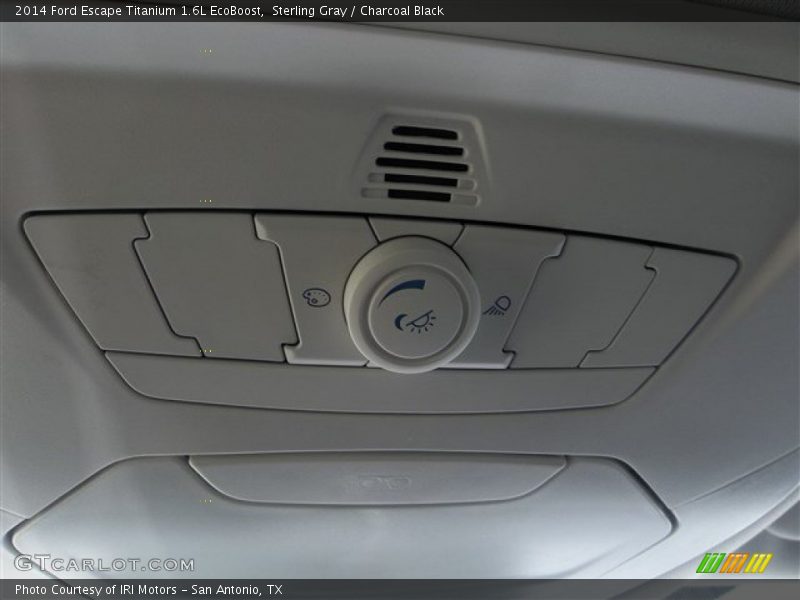 Sterling Gray / Charcoal Black 2014 Ford Escape Titanium 1.6L EcoBoost