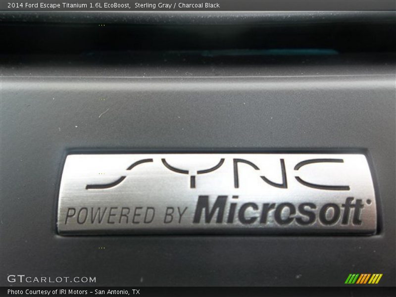 Sterling Gray / Charcoal Black 2014 Ford Escape Titanium 1.6L EcoBoost