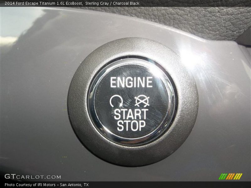 Sterling Gray / Charcoal Black 2014 Ford Escape Titanium 1.6L EcoBoost