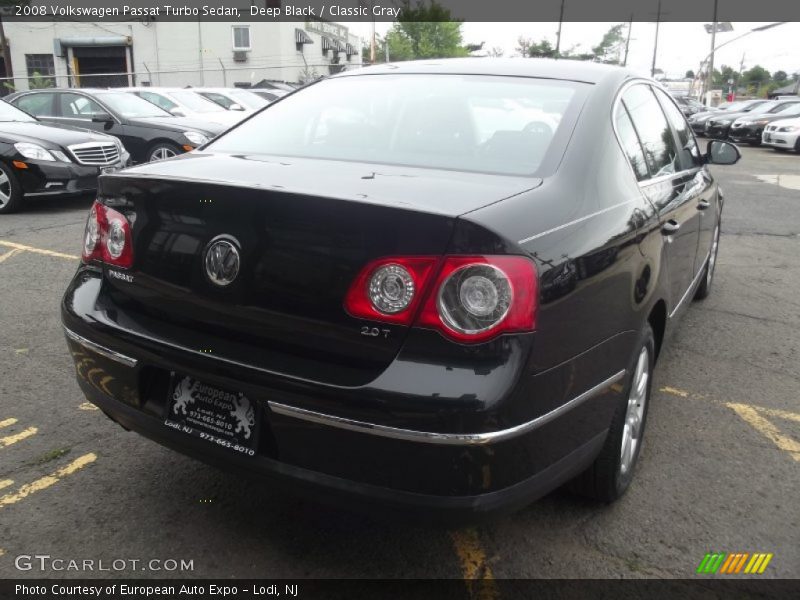 Deep Black / Classic Gray 2008 Volkswagen Passat Turbo Sedan