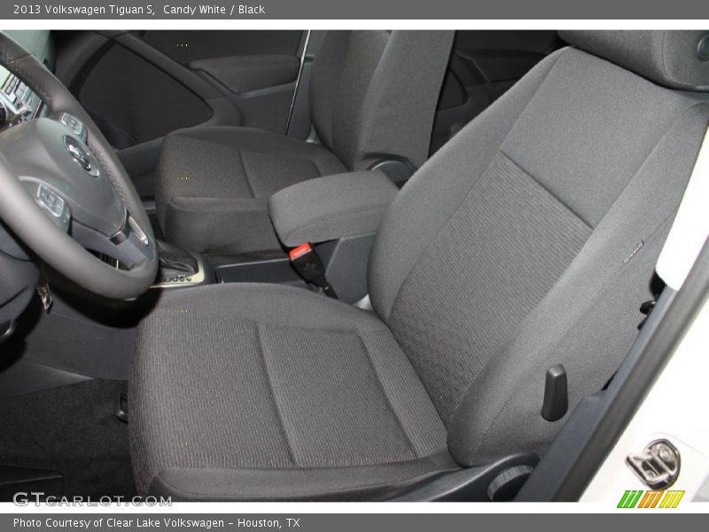 Candy White / Black 2013 Volkswagen Tiguan S