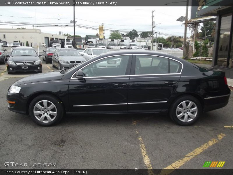 Deep Black / Classic Gray 2008 Volkswagen Passat Turbo Sedan