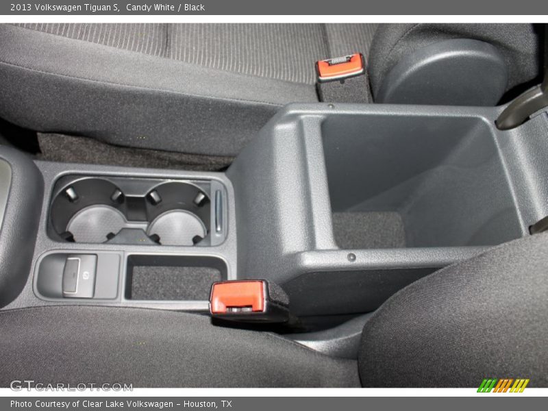 Candy White / Black 2013 Volkswagen Tiguan S