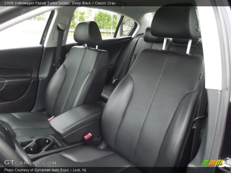 Deep Black / Classic Gray 2008 Volkswagen Passat Turbo Sedan