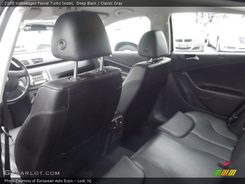 Deep Black / Classic Gray 2008 Volkswagen Passat Turbo Sedan