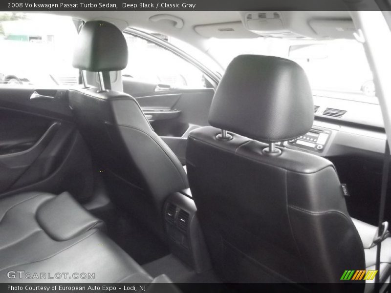 Deep Black / Classic Gray 2008 Volkswagen Passat Turbo Sedan