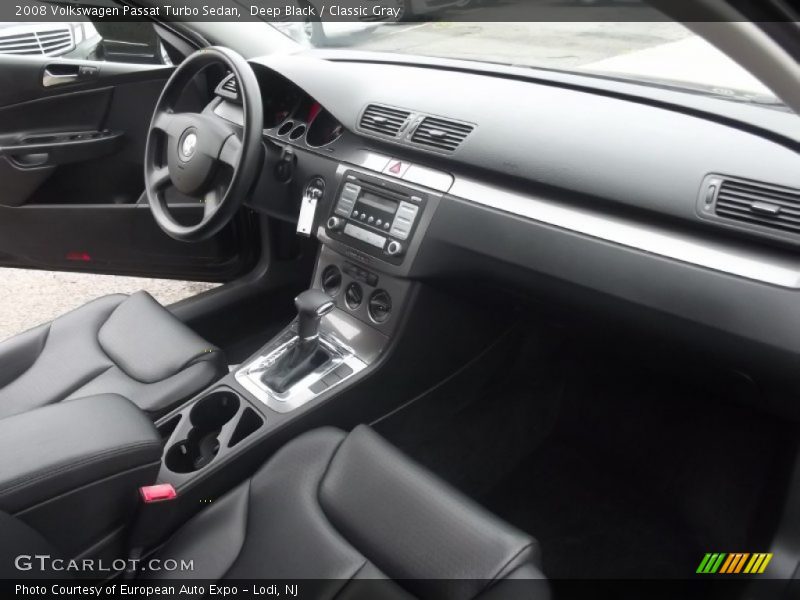 Deep Black / Classic Gray 2008 Volkswagen Passat Turbo Sedan