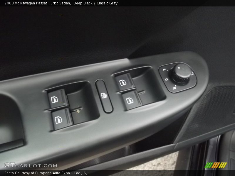 Deep Black / Classic Gray 2008 Volkswagen Passat Turbo Sedan
