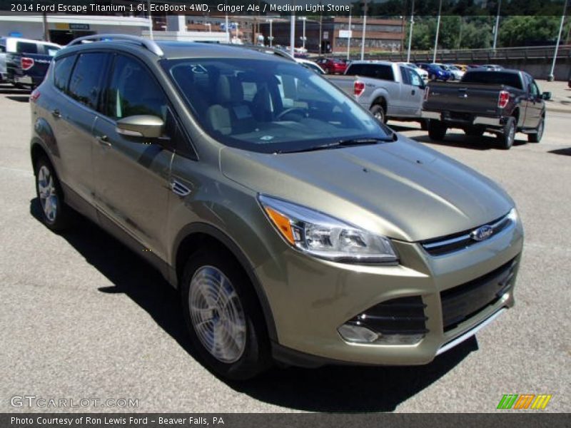 Front 3/4 View of 2014 Escape Titanium 1.6L EcoBoost 4WD