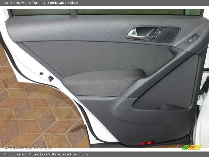 Candy White / Black 2013 Volkswagen Tiguan S