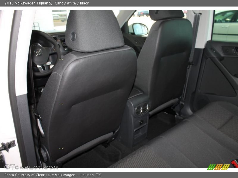Candy White / Black 2013 Volkswagen Tiguan S