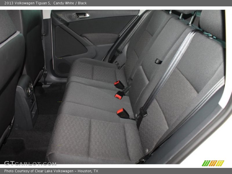 Candy White / Black 2013 Volkswagen Tiguan S