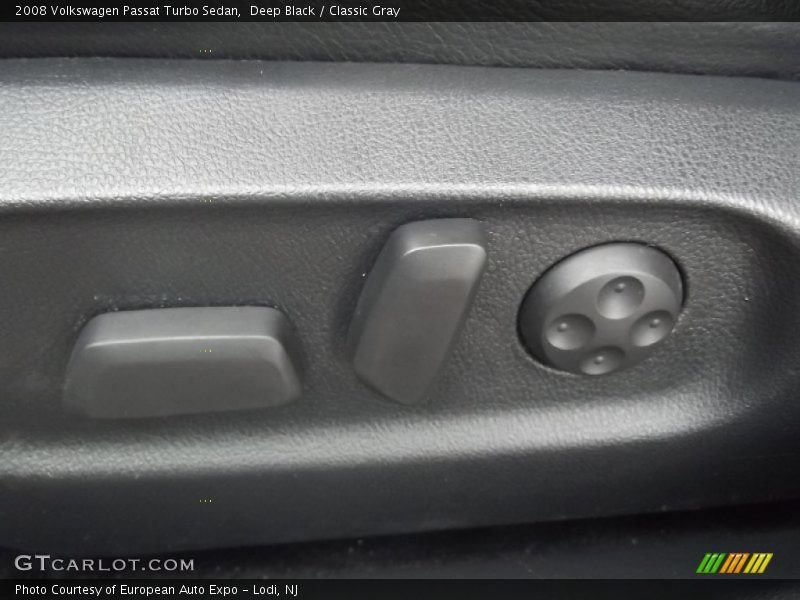 Deep Black / Classic Gray 2008 Volkswagen Passat Turbo Sedan