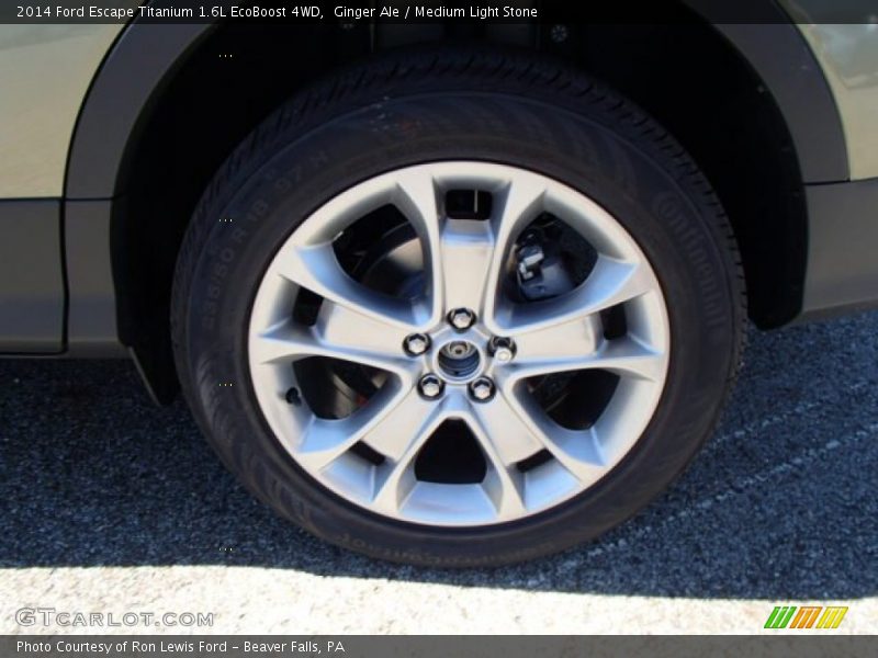  2014 Escape Titanium 1.6L EcoBoost 4WD Wheel