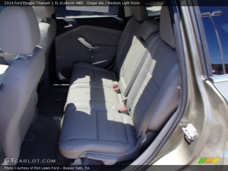 Ginger Ale / Medium Light Stone 2014 Ford Escape Titanium 1.6L EcoBoost 4WD