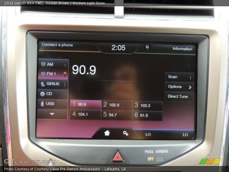 Kodiak Brown / Medium Light Stone 2013 Lincoln MKX FWD