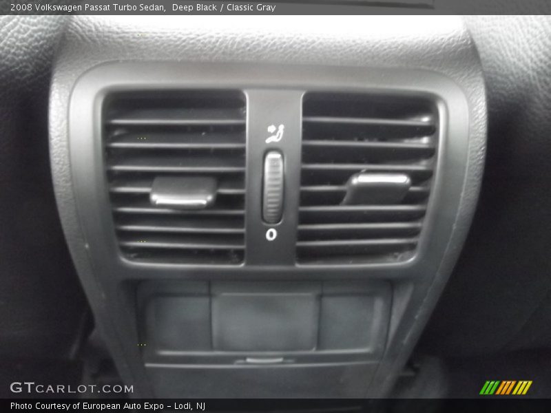 Deep Black / Classic Gray 2008 Volkswagen Passat Turbo Sedan