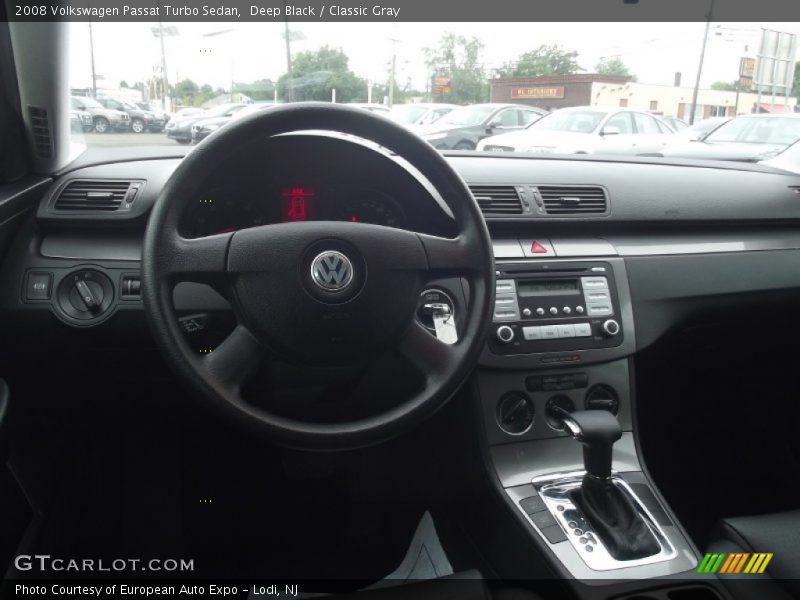 Deep Black / Classic Gray 2008 Volkswagen Passat Turbo Sedan