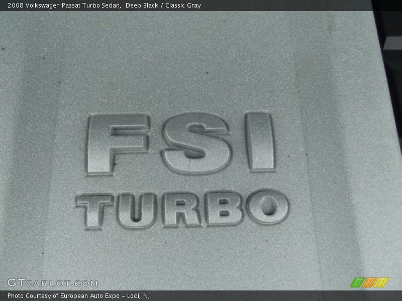 Deep Black / Classic Gray 2008 Volkswagen Passat Turbo Sedan