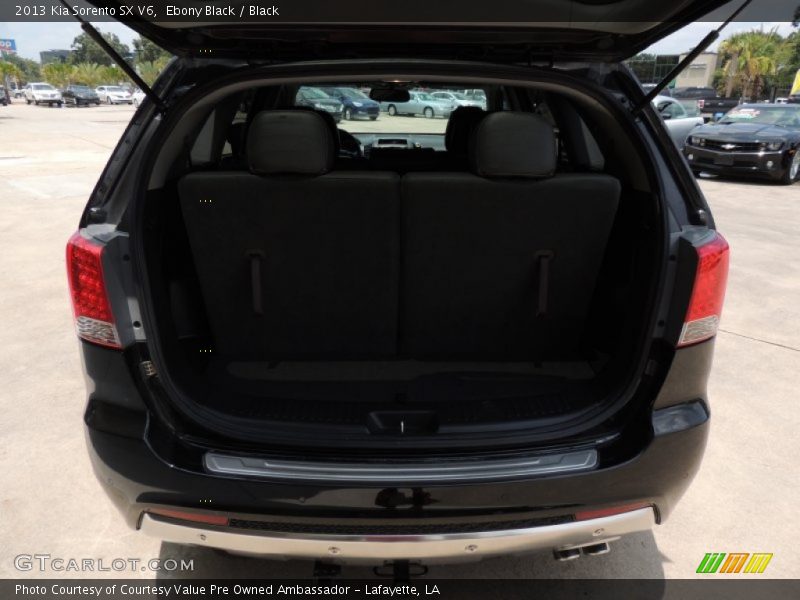 Ebony Black / Black 2013 Kia Sorento SX V6