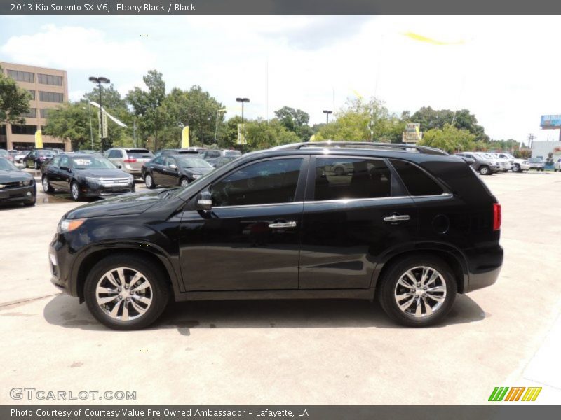  2013 Sorento SX V6 Ebony Black