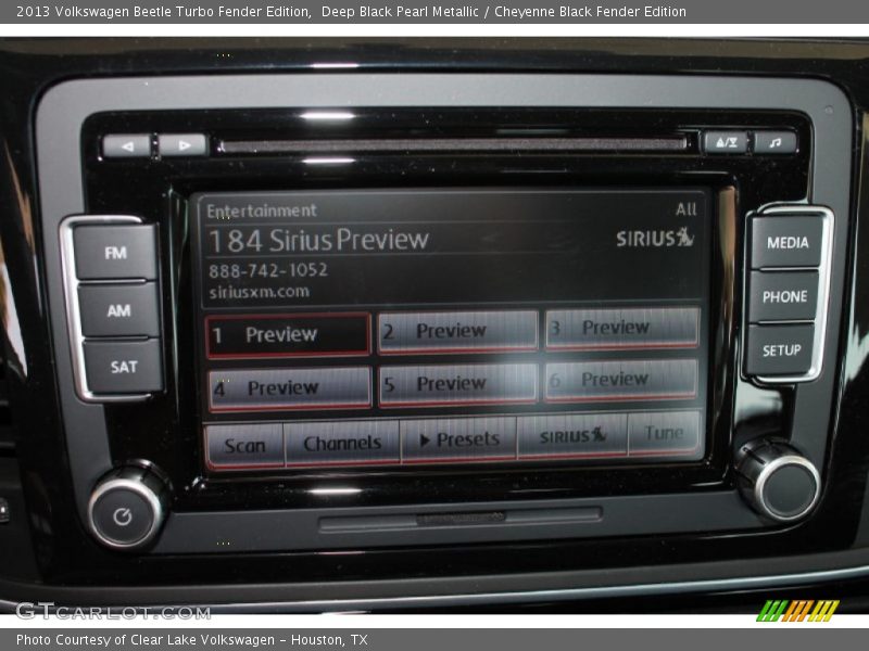 Deep Black Pearl Metallic / Cheyenne Black Fender Edition 2013 Volkswagen Beetle Turbo Fender Edition