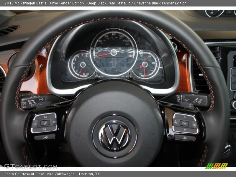 Deep Black Pearl Metallic / Cheyenne Black Fender Edition 2013 Volkswagen Beetle Turbo Fender Edition