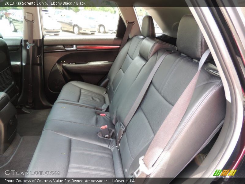 Ebony Black / Black 2013 Kia Sorento SX V6