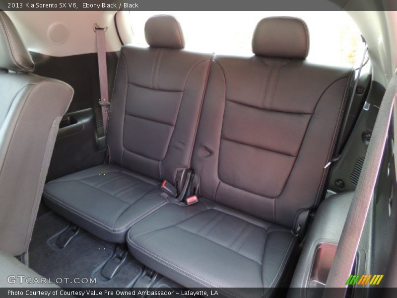 Ebony Black / Black 2013 Kia Sorento SX V6