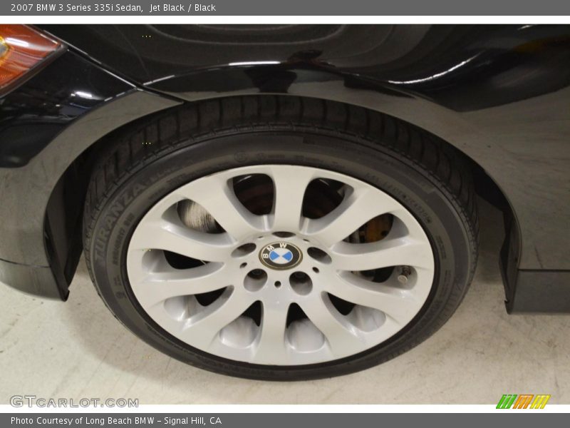 Jet Black / Black 2007 BMW 3 Series 335i Sedan