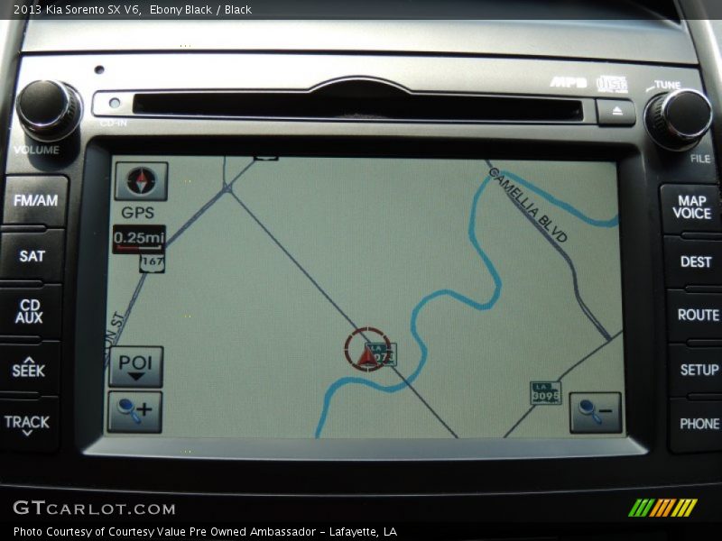 Ebony Black / Black 2013 Kia Sorento SX V6