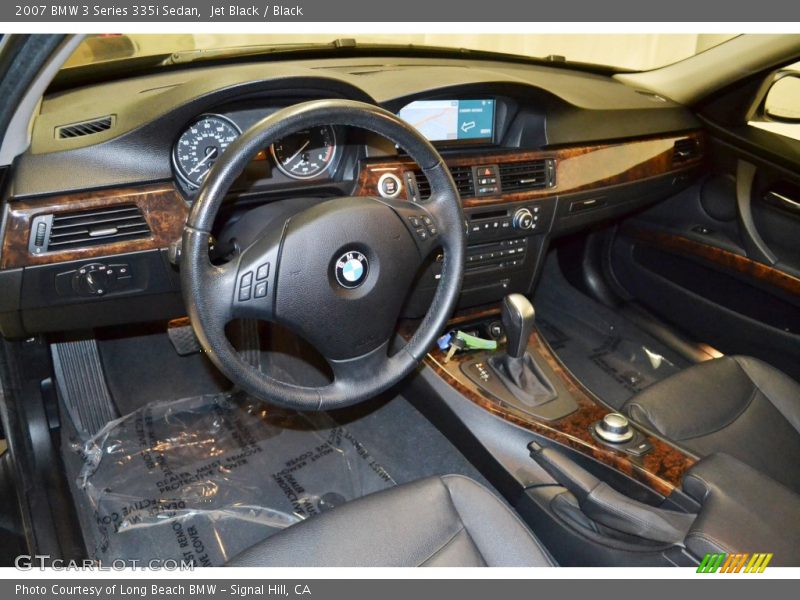 Jet Black / Black 2007 BMW 3 Series 335i Sedan