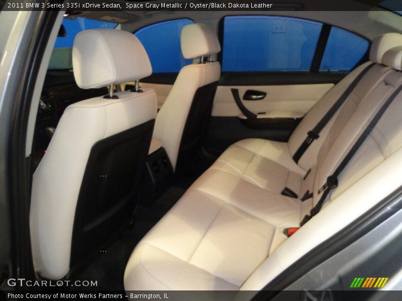 Space Gray Metallic / Oyster/Black Dakota Leather 2011 BMW 3 Series 335i xDrive Sedan