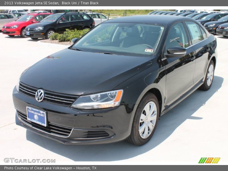 Black Uni / Titan Black 2013 Volkswagen Jetta SE Sedan