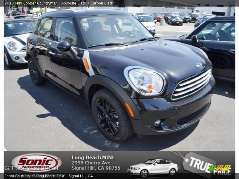 Absolute Black / Carbon Black 2013 Mini Cooper Countryman