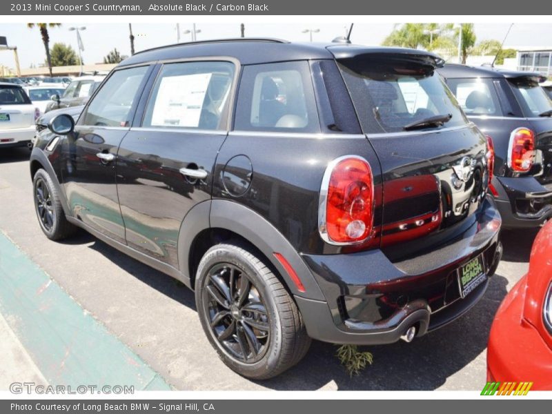 Absolute Black / Carbon Black 2013 Mini Cooper S Countryman