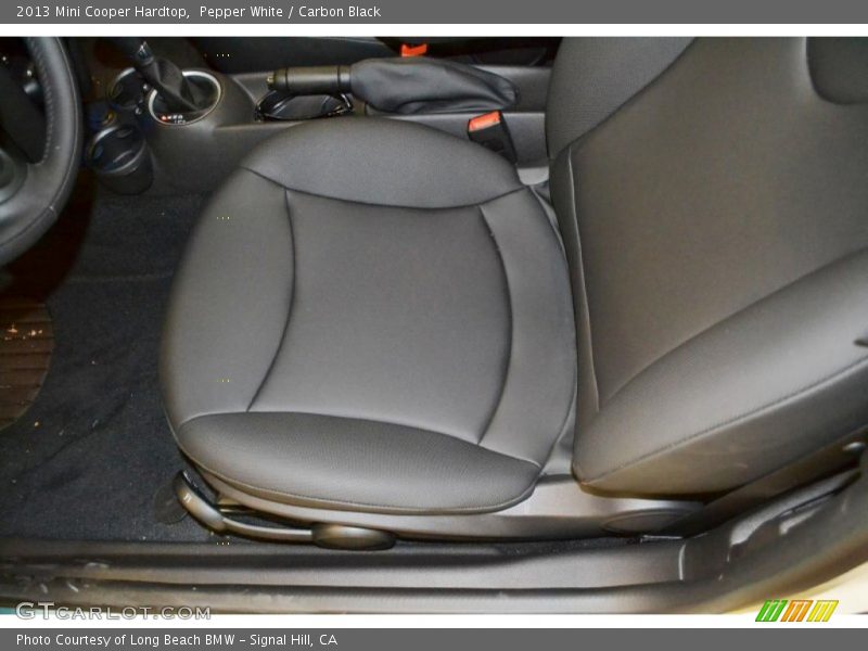 Pepper White / Carbon Black 2013 Mini Cooper Hardtop