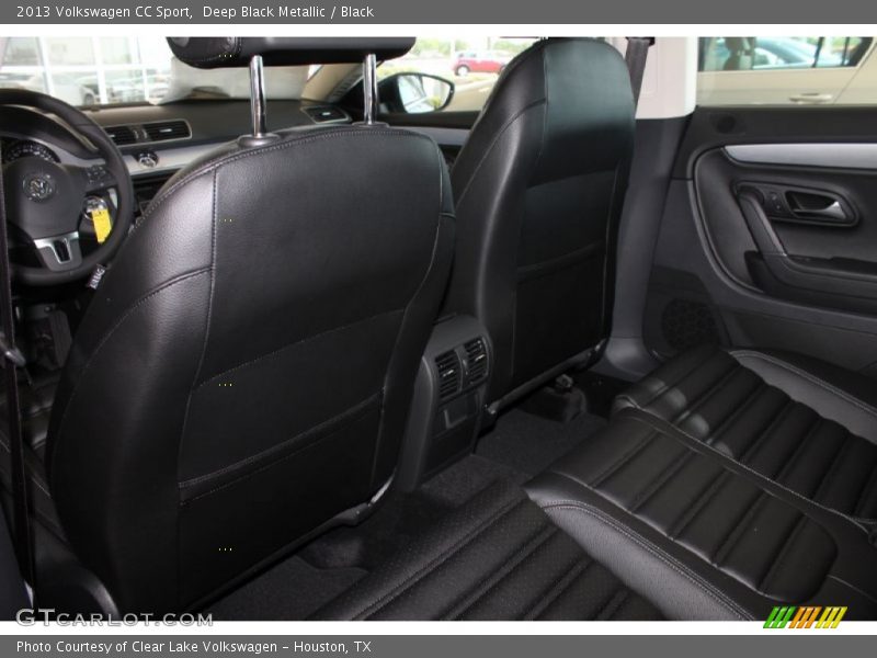 Deep Black Metallic / Black 2013 Volkswagen CC Sport
