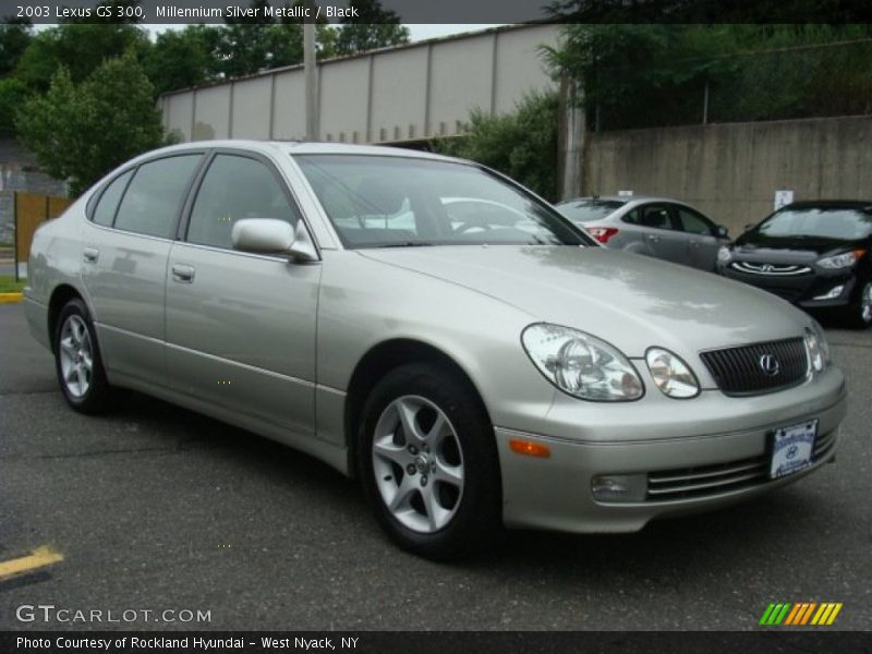 Millennium Silver Metallic / Black 2003 Lexus GS 300