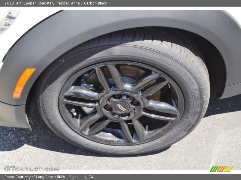 Pepper White / Carbon Black 2013 Mini Cooper Roadster