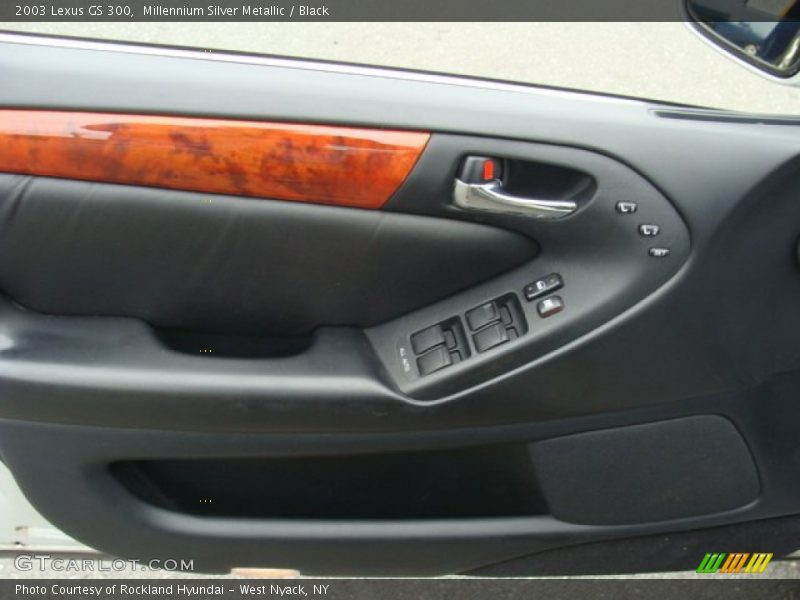 Millennium Silver Metallic / Black 2003 Lexus GS 300