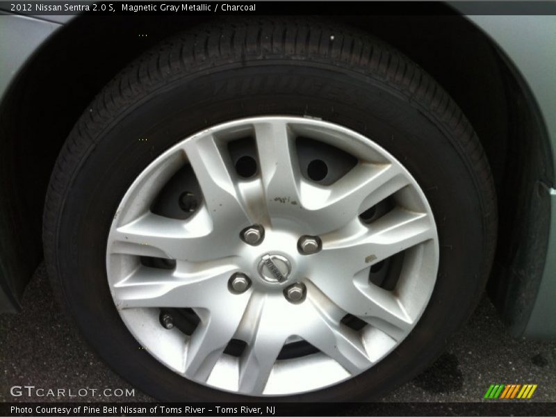 Magnetic Gray Metallic / Charcoal 2012 Nissan Sentra 2.0 S