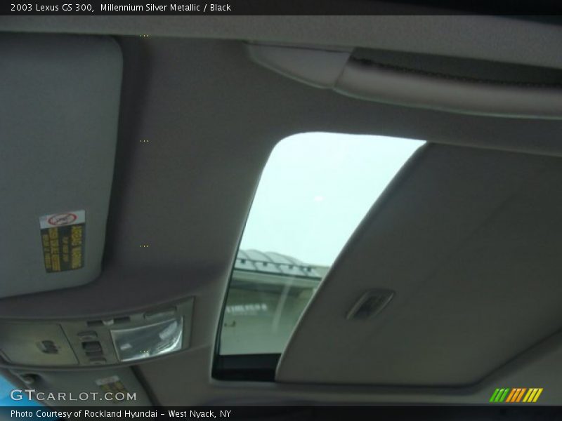 Millennium Silver Metallic / Black 2003 Lexus GS 300