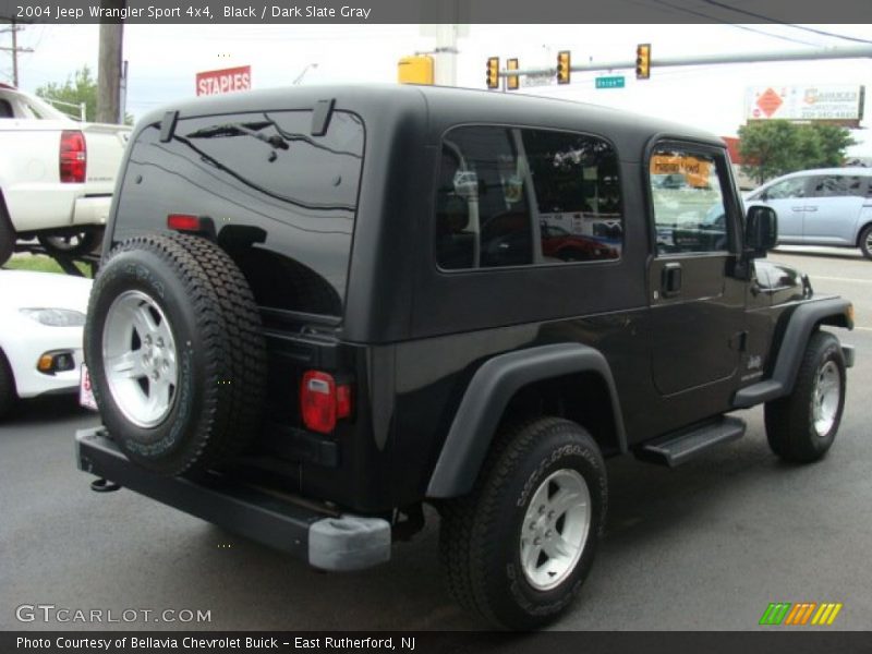 Black / Dark Slate Gray 2004 Jeep Wrangler Sport 4x4