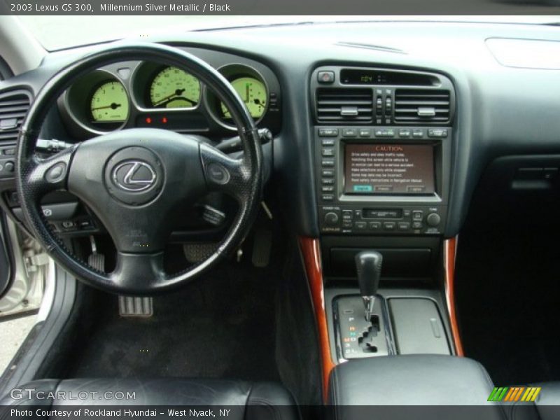Millennium Silver Metallic / Black 2003 Lexus GS 300