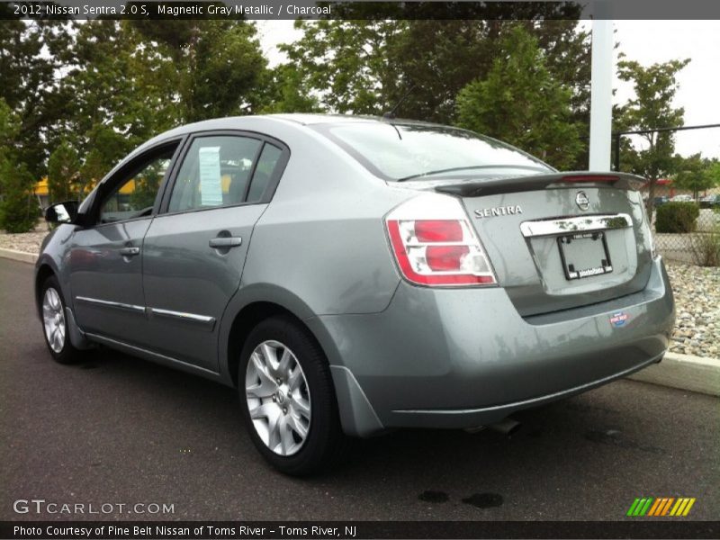 Magnetic Gray Metallic / Charcoal 2012 Nissan Sentra 2.0 S