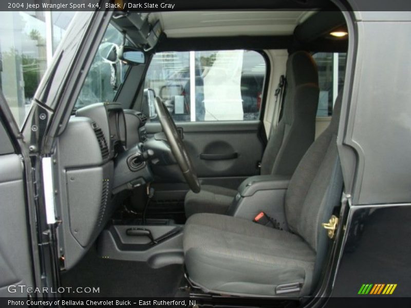 Black / Dark Slate Gray 2004 Jeep Wrangler Sport 4x4