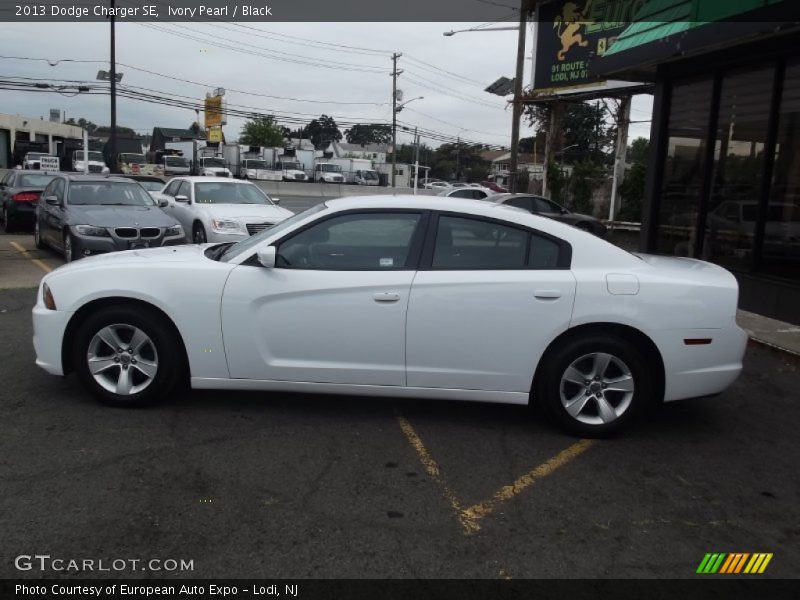 Ivory Pearl / Black 2013 Dodge Charger SE